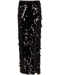 P.A.R.O.S.H. - P. A.R. O. H. Stylish Mini Skirt With Artistic Print - Lyst