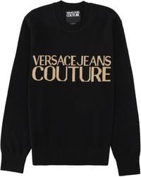 Versace Jeans Couture - Maglia Con Logo - Lyst