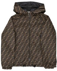 Fendi - Kids Double-Faced Polyamide Sports Jacket - Lyst