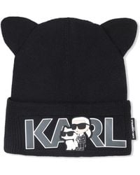 KARL LAGERFELD - Hat With Logo - Lyst