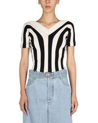 Bottega Veneta - Striped Pattern Top - Lyst