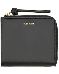 Jil Sander - Leather Card Holder - Lyst
