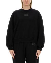 T By Alexander Wang - Classic Crew Neck Sweatshirt - Lyst