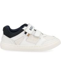 BOSS - Sneaker Con Strappo Logato - Lyst