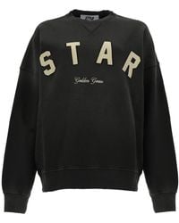 Golden Goose - Felpa "Star" - Lyst