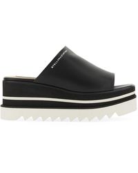 Stella McCartney - Sneak-elyse 80 Platform Slides - Women's - Rubber/polyurethane - Lyst