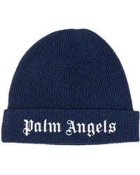 Palm Angels - Knit Logo Beanie - Lyst