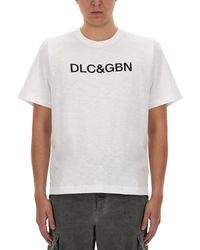Dolce & Gabbana - Logo Tee For - Lyst