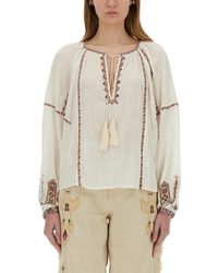 Isabel Marant - Top "Fernanda" - Lyst