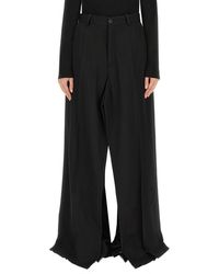 Balenciaga - Double Front Pants - Lyst