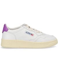 Autry - Medialist Low Leather Sneakers - Lyst