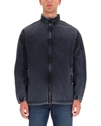 DIESEL - Washed Casual Jacket - Lyst