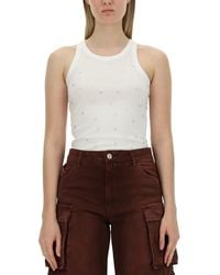 The Attico - Tops With Logo - Lyst
