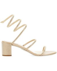 Rene Caovilla - Elegant Mini Heels With 3.5 Cm Height - Lyst