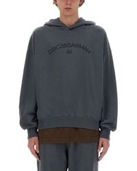 Dolce & Gabbana - Classic Logo Sweatshirt - Lyst