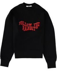 MSGM - "Follow The Rabbit" Sweatshirt - Lyst