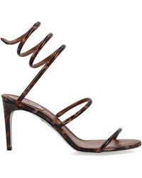 Rene Caovilla - Sandalo "Cleo" Con Tacco - Lyst