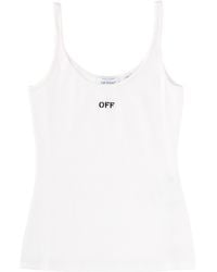 Off-White c/o Virgil Abloh - Tank Top With Logo - Lyst