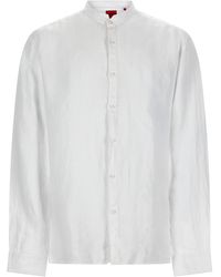 HUGO - Regular Solid Shirt - Lyst