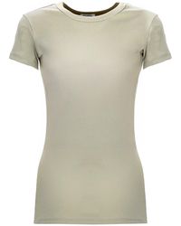Filippa K - Ribbed Crew Neck T-Shirt - Lyst