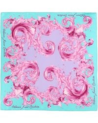 Versace Jeans Couture - Foulard Con Stampa - Lyst