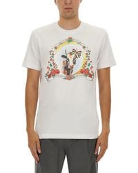 Moschino - Front Logo Print T-Shirt - Lyst