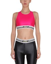 MSGM - Top Activewear - Lyst