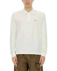 C.P. Company - Stretch Pique Polo Shirt - Lyst