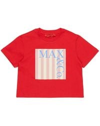 MAX&Co. - T-Shirt With Logo - Lyst