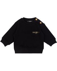 Balmain - Sweatshirt With Logo - Lyst