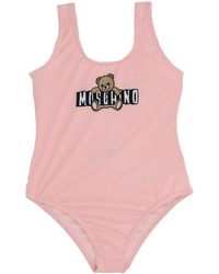 Moschino - Costume Intero Con Stampa Teddy Bear - Lyst