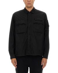 C.P. Company - Relaxed Fit Oversize Shirt - Lyst