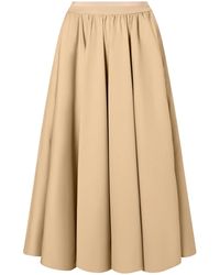 Patou - Solid Maxi Skirt - Lyst
