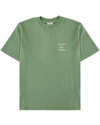 Drole de Monsieur - "Slogan Calligraphy" T-Shirt - Lyst