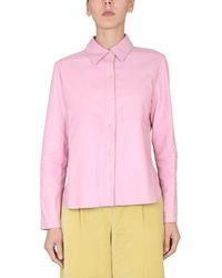 Alysi - Leather Jacket - Lyst