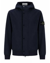 Stone Island - Giacca Con Cappuccio - Lyst