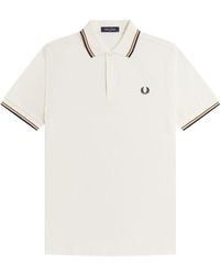 Fred Perry - Cotton Polo Shirt With Logo - Lyst