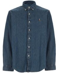Polo Ralph Lauren - Camicia Con Logo - Lyst