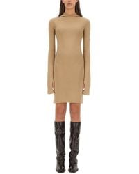 Fendi - Wool And Silk Dress - Lyst