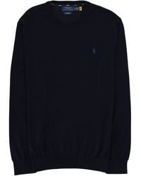 Polo Ralph Lauren - Sweatshirt With Logo Pima Cotton Sweatshirts - Lyst