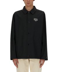 A.P.C. - BLOUSON REGIS - Lyst