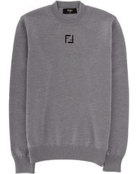 Fendi - Jersey With Logo - Lyst