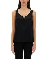 Dolce & Gabbana - Top Dg - Lyst