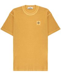 Stone Island - Logo Crew Neck T-Shirt - Lyst