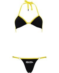 The Attico - Bikini "Il Primo Bagno" Con Stampa - Lyst