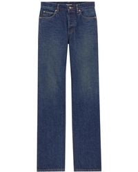 Saint Laurent - Low Waist Jeans "nico" - Lyst