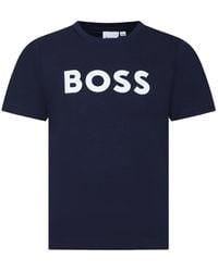 BOSS - T-Shirt Logo - Lyst