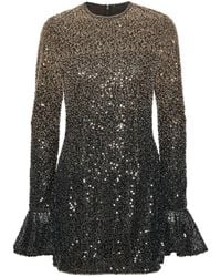 ROTATE BIRGER CHRISTENSEN - Beaded Mini Dress - Lyst