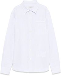 Golden Goose - Golden/ Boy's Regular Shirt/ Striped Cotton With Embroidery - Lyst