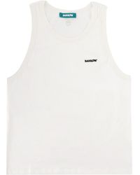 Barrow - Tank Top Con Logo - Lyst